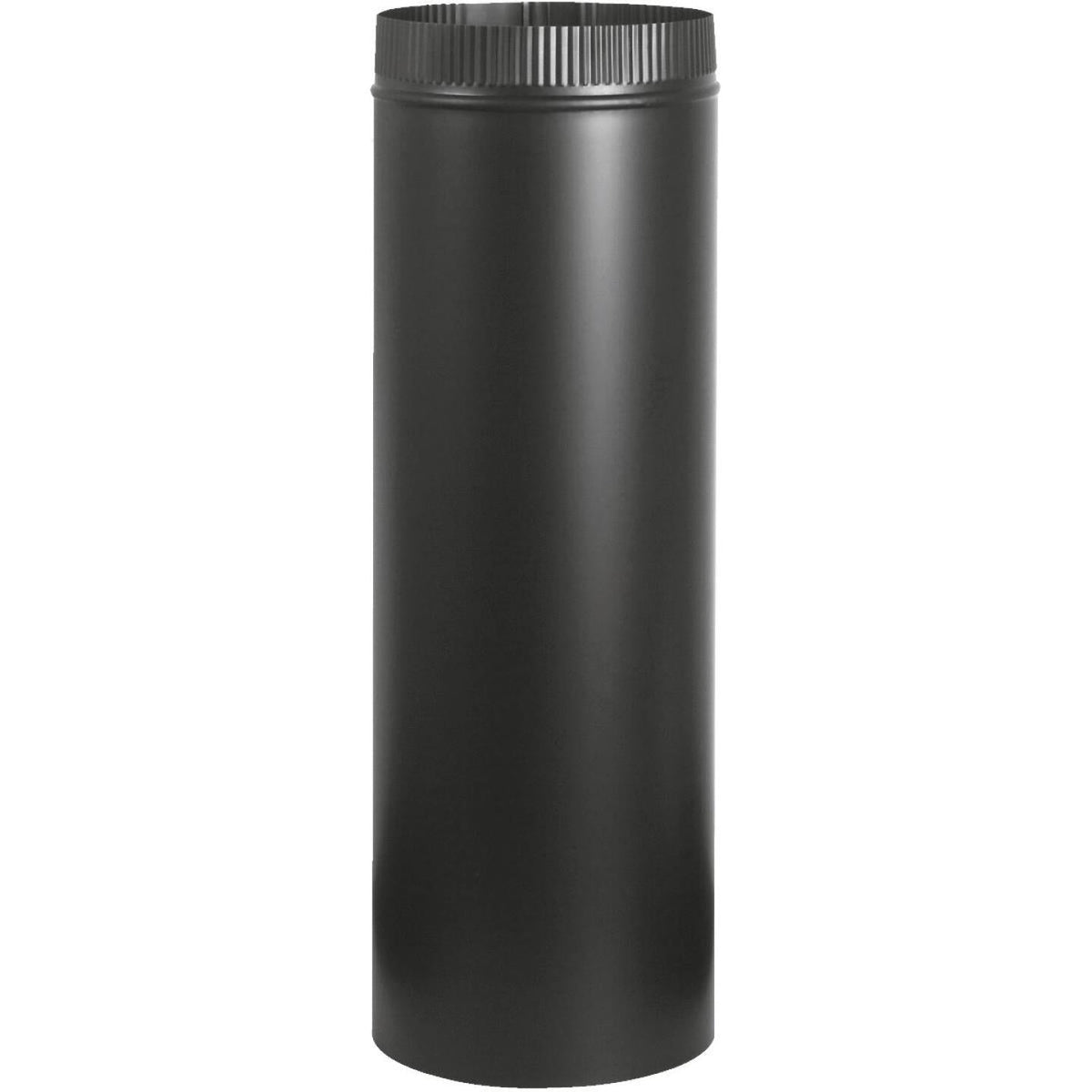 Tubo Chimenea Imperial Snaplock – 4″ X 24″ – Negro – Pared Simple – Para Estufa Y Horno – BM0344