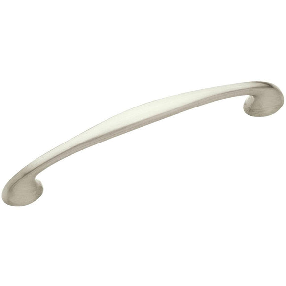 Amerock Basic Metals Casual Satin Nickel  3-3/4 In. Cabinet Pull