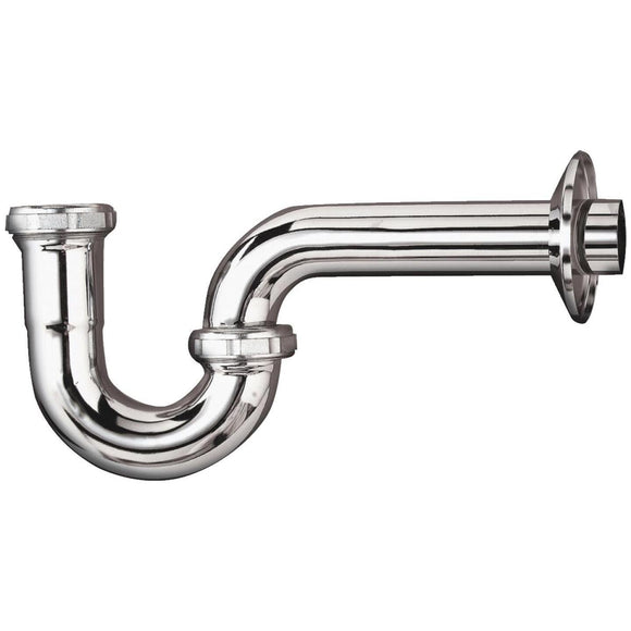 Do it 1-1/2 In. x 1-1/2 In. Chrome-Plated 20 Gauge Brass P-Trap