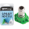 Forney Quick Connect 4.5mm 25 Deg. Green Pressure Washer Spray Tip