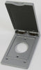 1G COVER 1.406 HOLE VERT GRAY