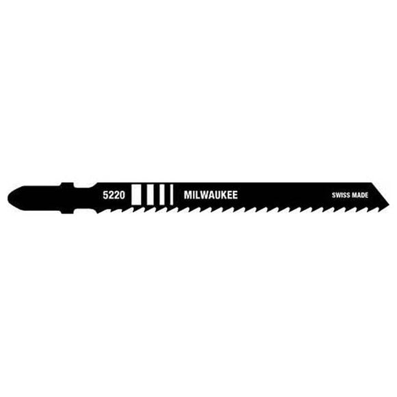 4 in. 8 TPI High Carbon Steel Jig Saw Blade 5PK