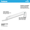 Wright Products Heavy-Duty Pneumatic Storm Door Closer