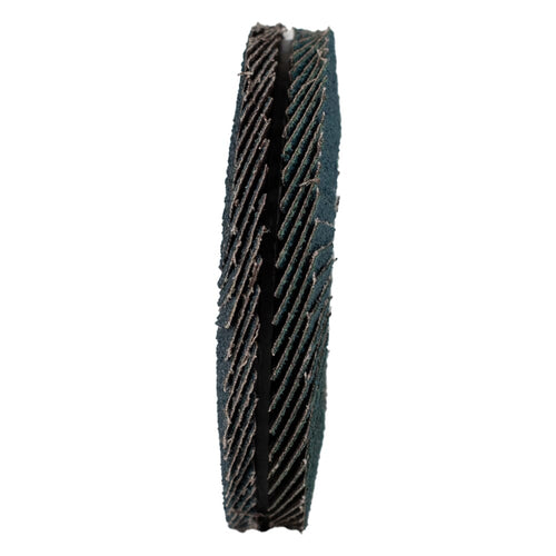Forney Industries Double Sided Flap Disc, 40/40 Grits, 4-1/2 in