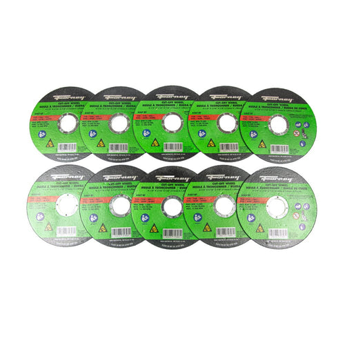 Forney 10-Pack of Forney 71847 (4-1/2 in Metal Cut-Off Wheel)