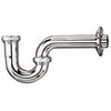 P-Trap Drain Pipe, Chrome-Plated, 17-Ga., 1.25 x 1.25-In.